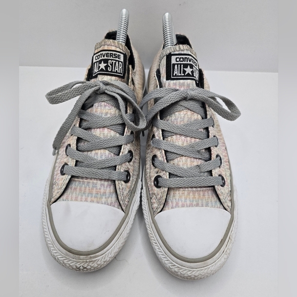 Converse | Chuck Taylor's All-Star metallic diamond low-top sneakers | WMS 8 - Picture 5 of 12